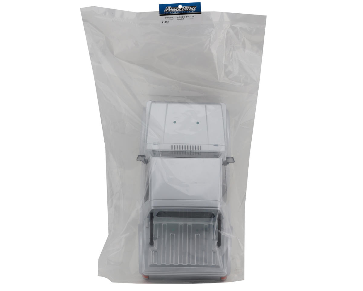 Element RC Enduro12 Bushido Pre-Painted Body Set (Silver)