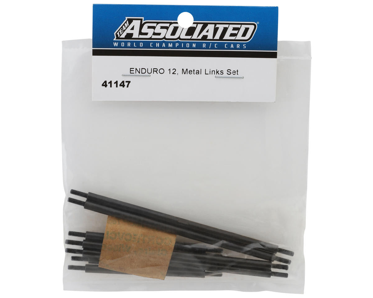 Element RC Enduro12 Upper & Lower Metal Links Set
