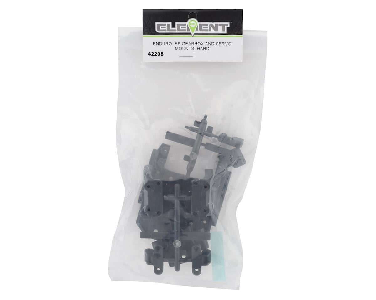 Element RC Enduro IFS Gearbox & Servo Mounts Set (Hard)