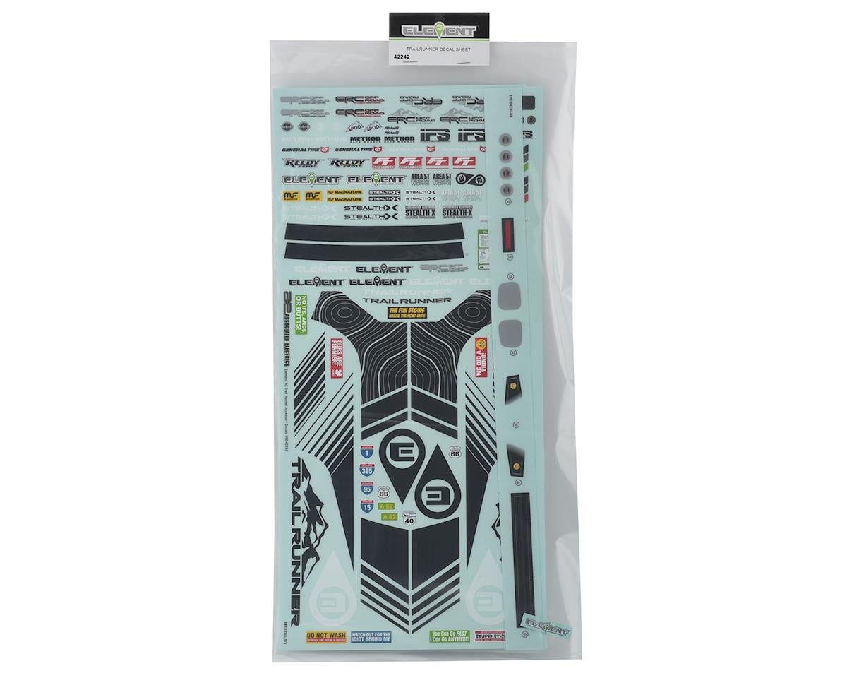 Element RC Trailrunner Decal Sheet