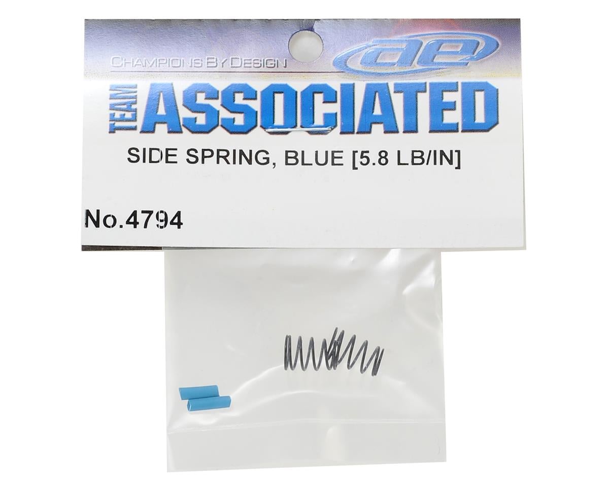 Team Associated RC10F6 Side Spring (2) (Blue - 5.8lb)