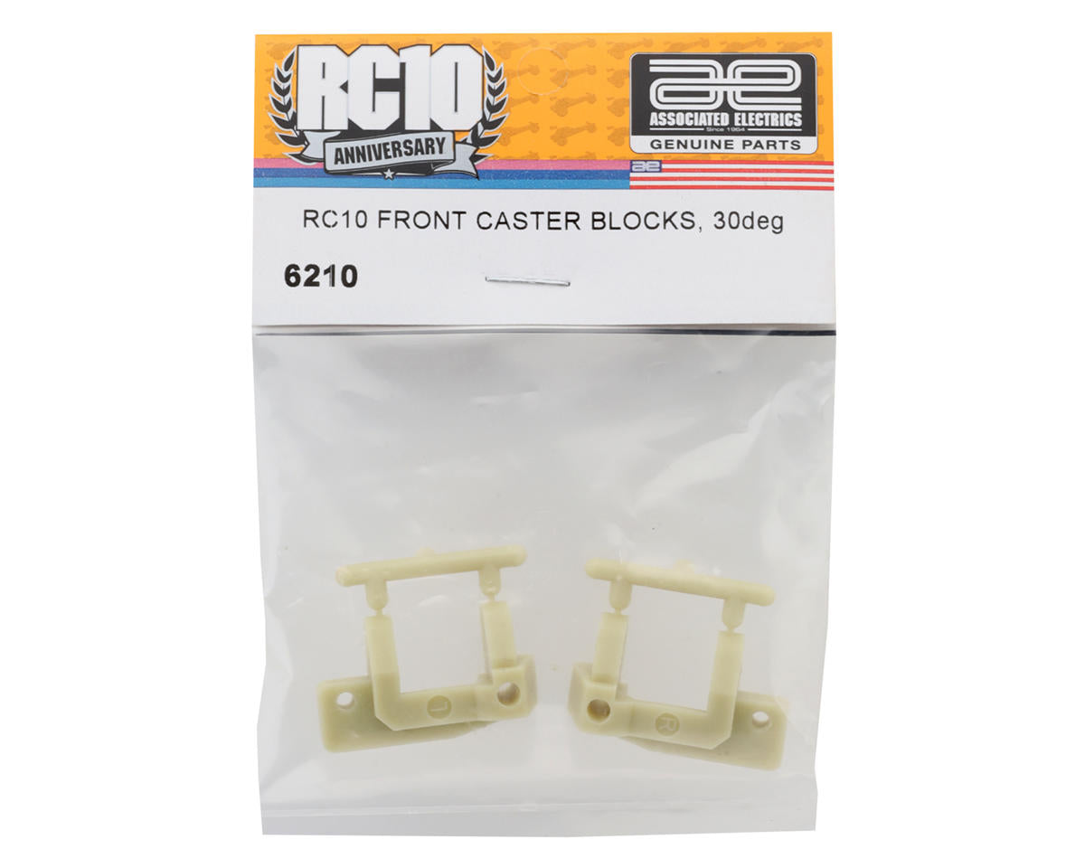Team Associated RC10 30° Front Caster Blocks (2)