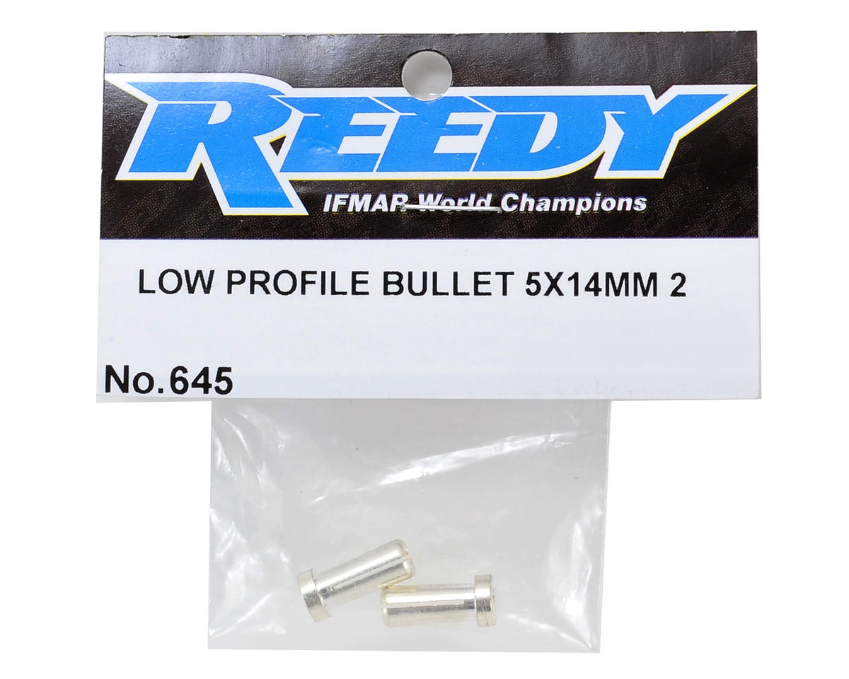 Reedy 5mm Low-Profile Bullet Connector (2)