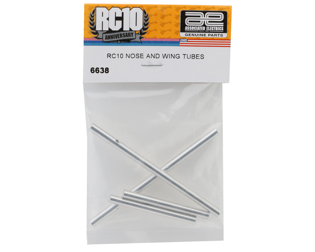 Team Associated RC10CC Nose & Wing Tubes Set