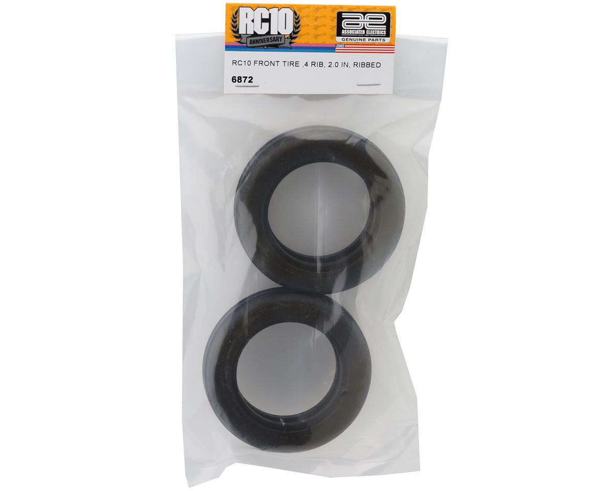 Team Associated RC10 2.0 "4 Rib" Front Tire