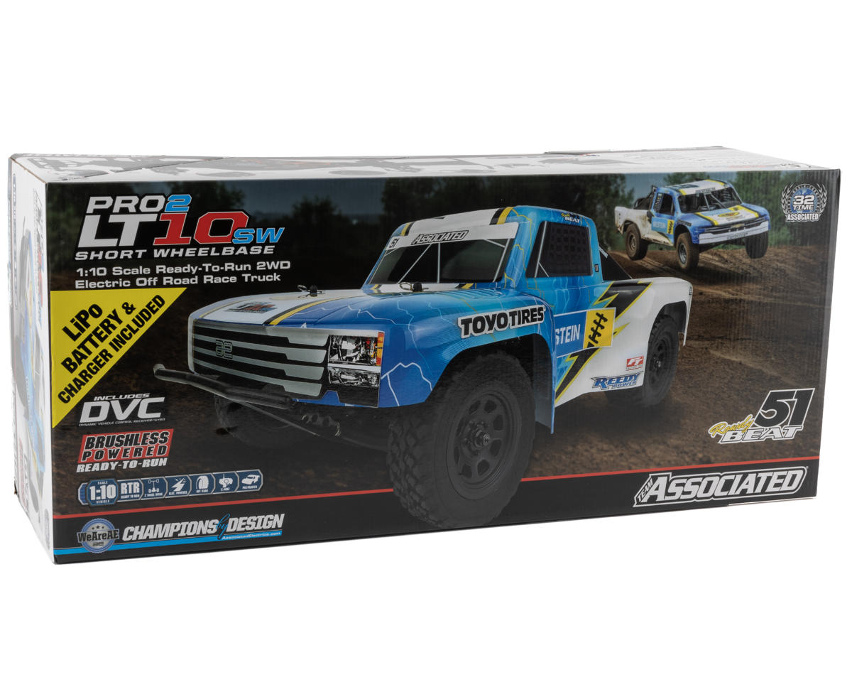 Team Associated Pro2 LT10SW 1/10 RTR 2WD Brushless Short Course Truck Combo