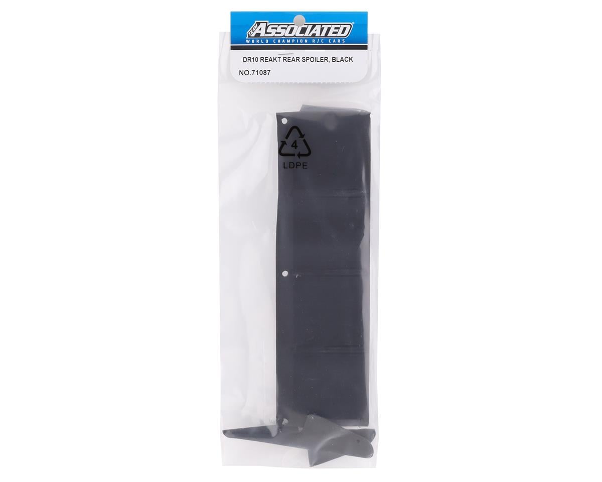 Team Associated DR10 Reakt Rear Spoiler (Black)