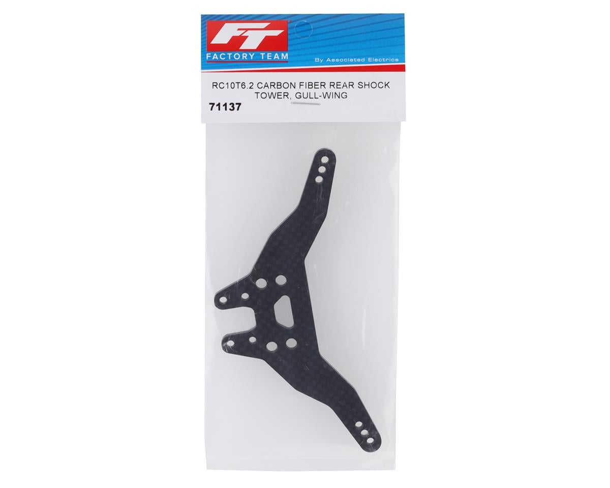 Team Associated RC10T6.2 Carbon Rear Shock Tower (Gullwing Arm)