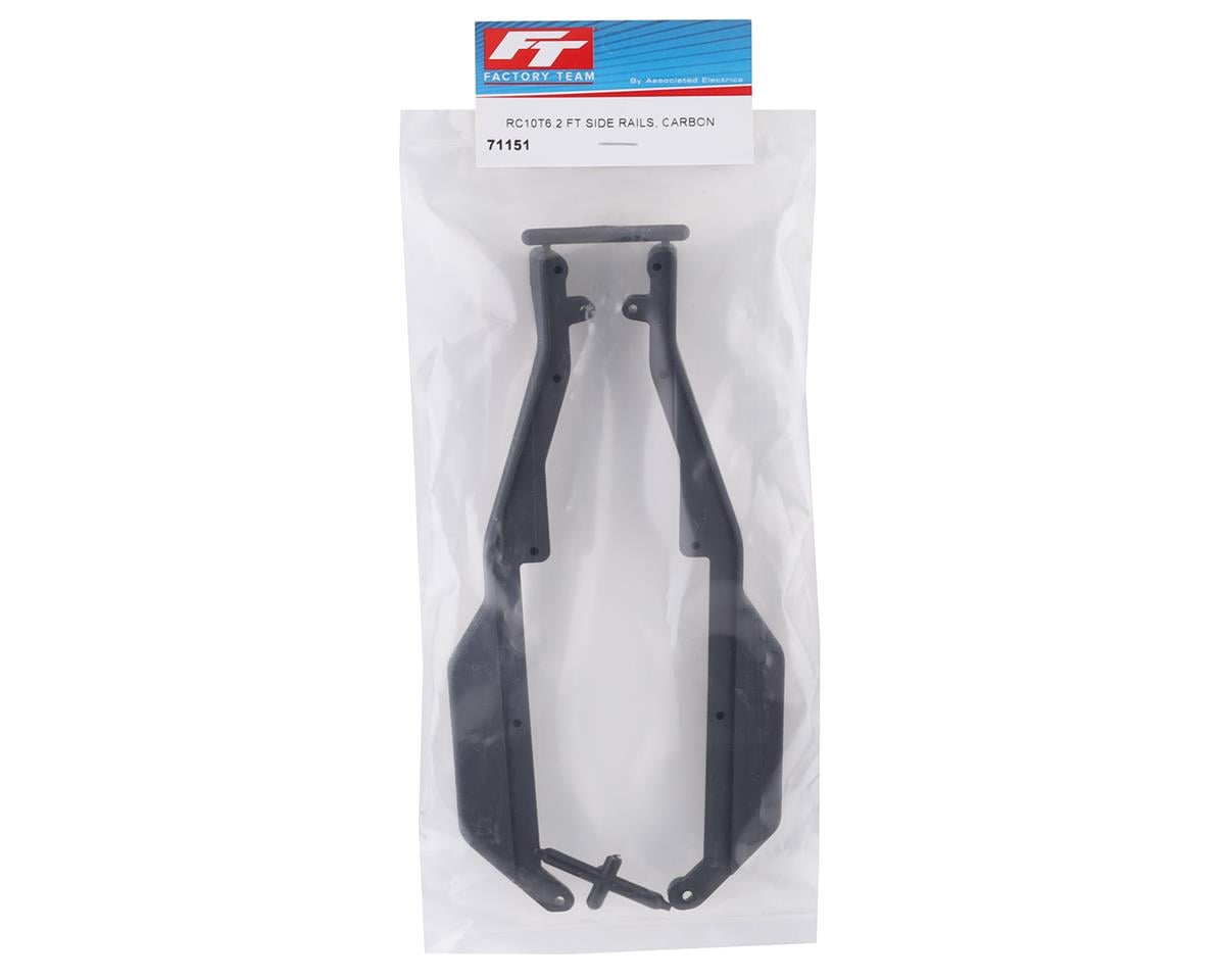 Team Associated RC10T6.2 Factory Team Carbon Side Rails