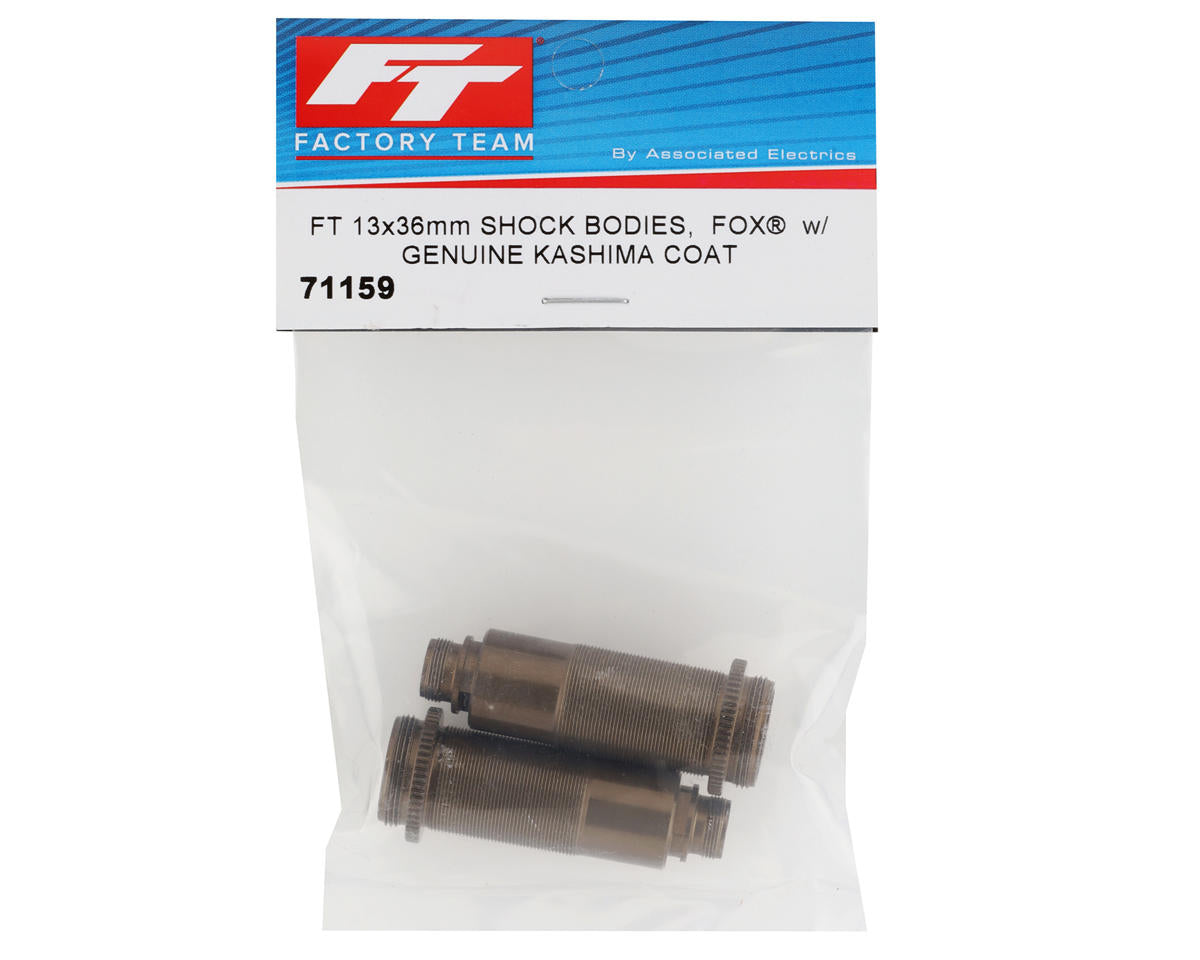 Team Associated Factory Team FOX Kashima Coated 13x36mm Shock Body (2)