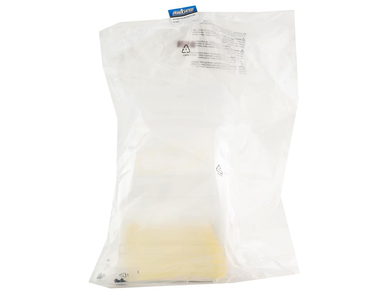Team Associated DR10 Pro Reakt Lucas Oil Body (Clear)