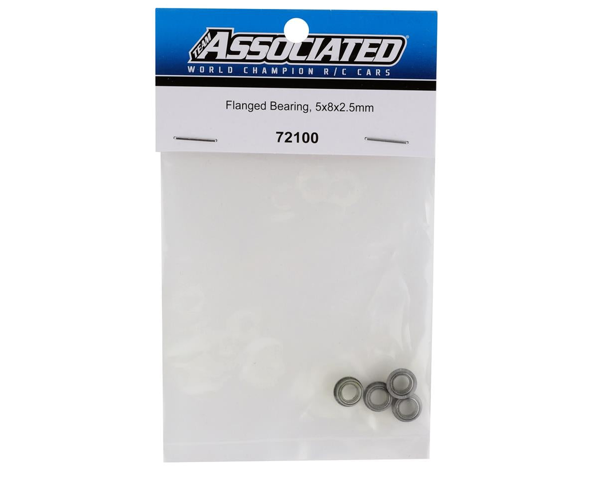 Team Associated 5x8x2.5mm Flanged Bearings (4)