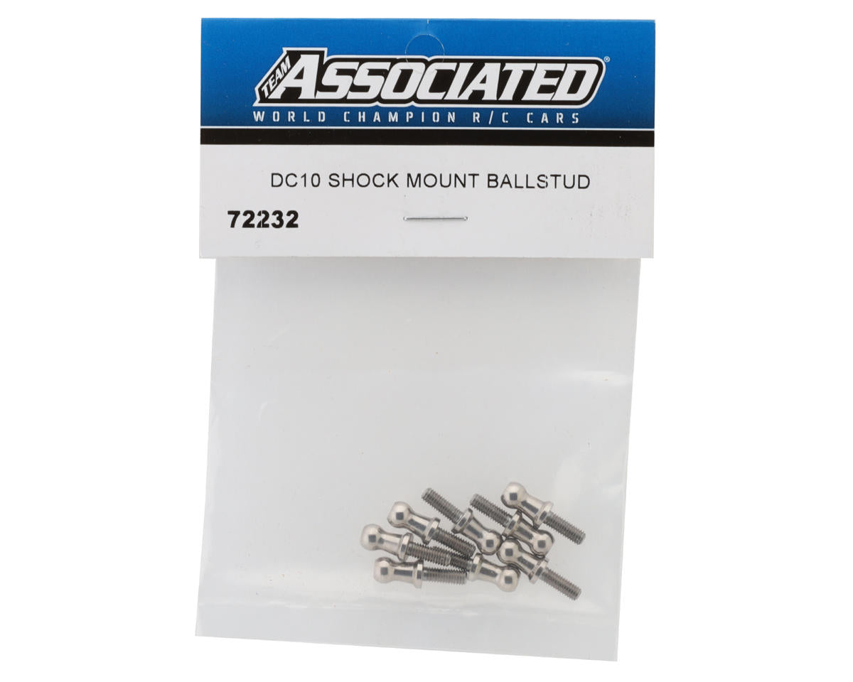Team Associated DC10 Shock Mount Ball Studs (8)