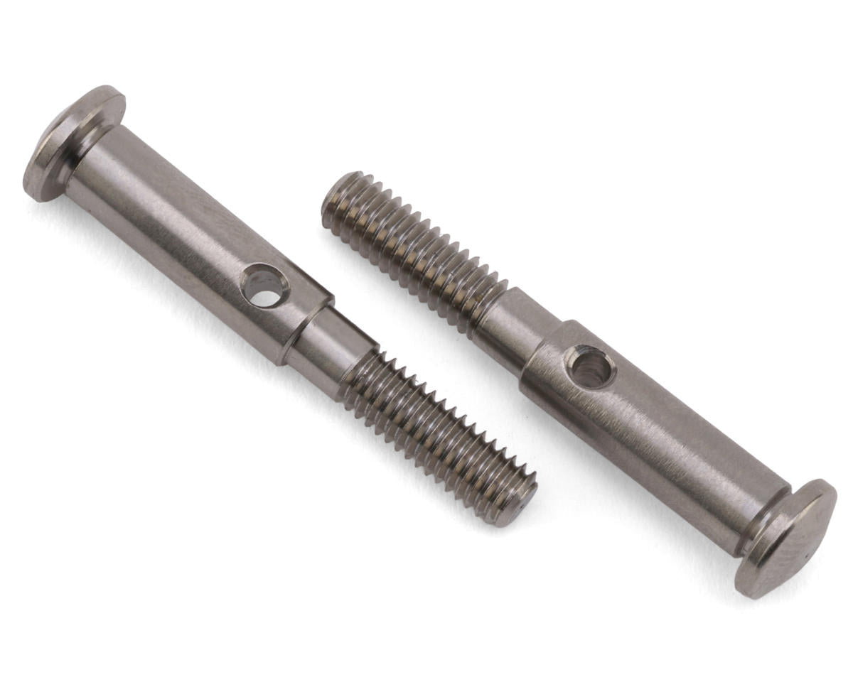 Team Associated DC10 Factory Team Titanium Front Axles (2)