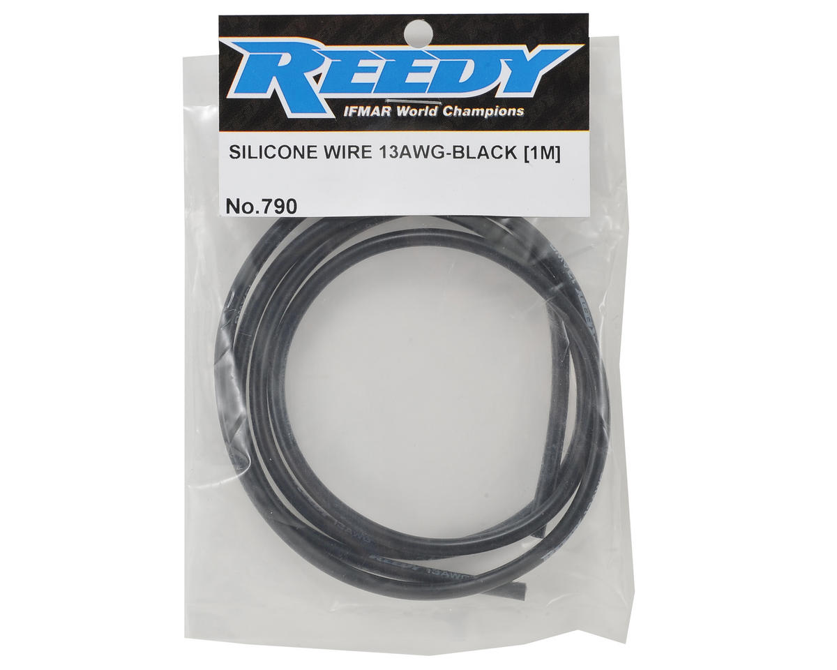 Reedy Pro Silicone Wire (Black) (1 Meter) (13AWG)