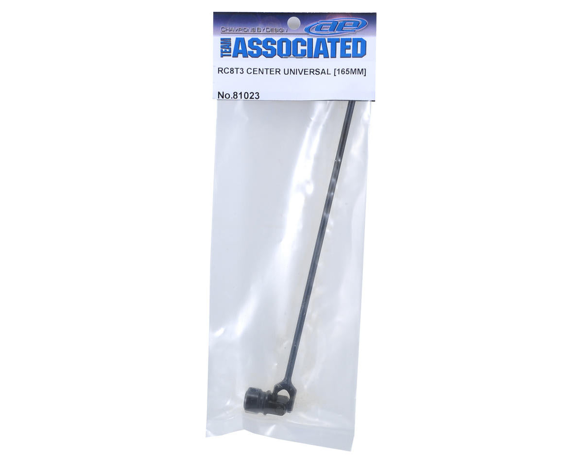Team Associated 165mm RC8T3 Center-Rear Universal Driveshaft