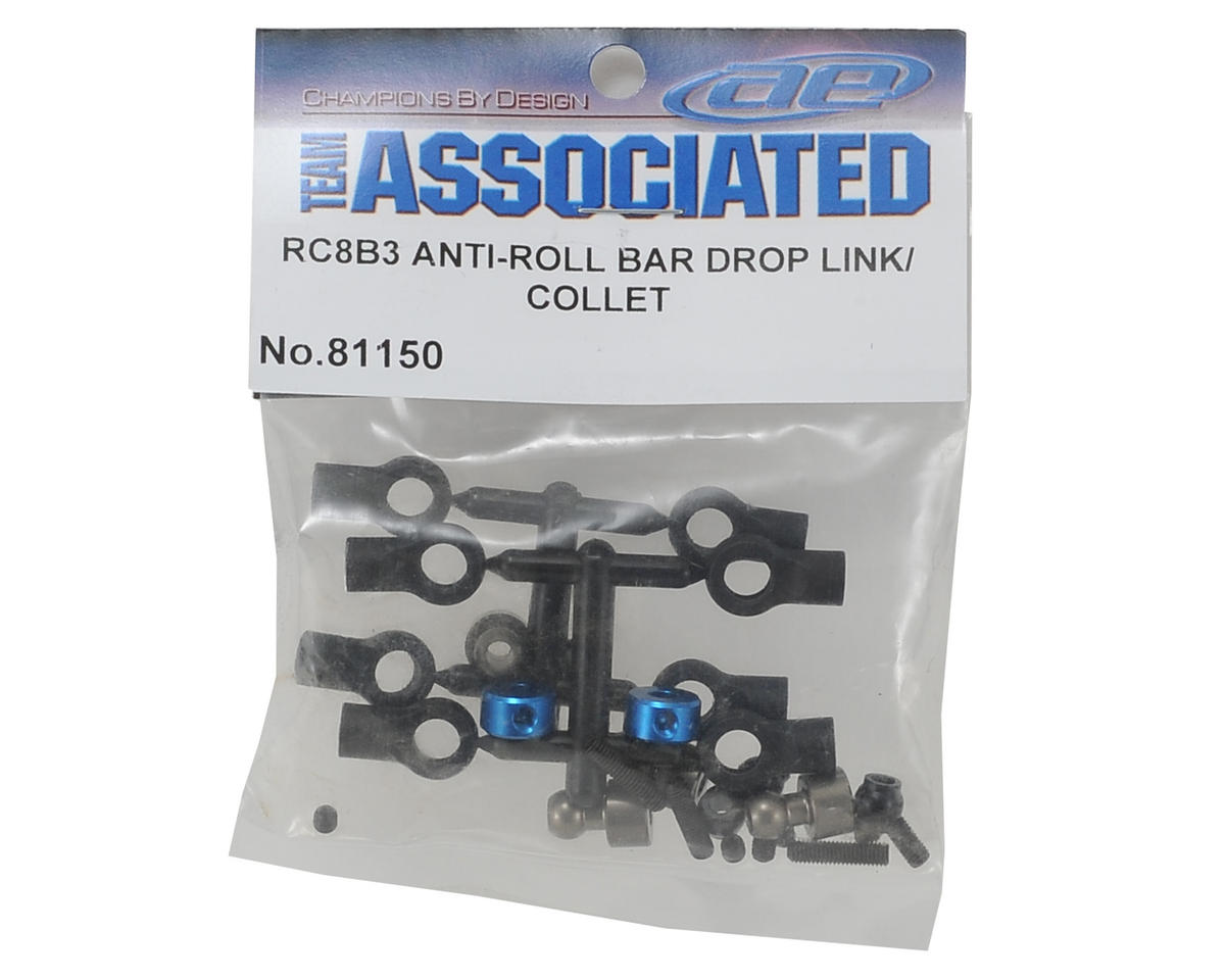 Team Associated Anti-Roll Bar Drop Link & Collet Set