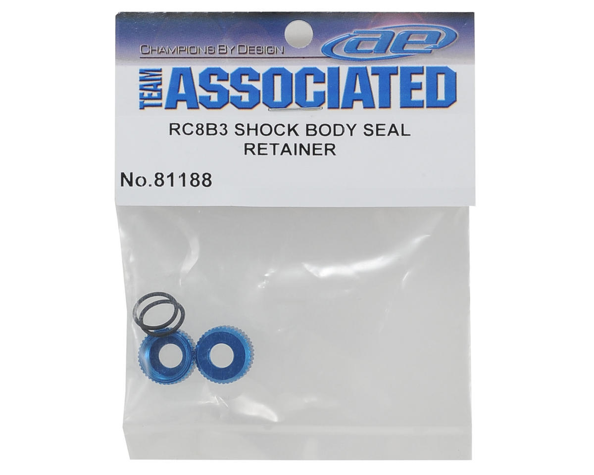 Team Associated Shock Body Seal Retainer (2)