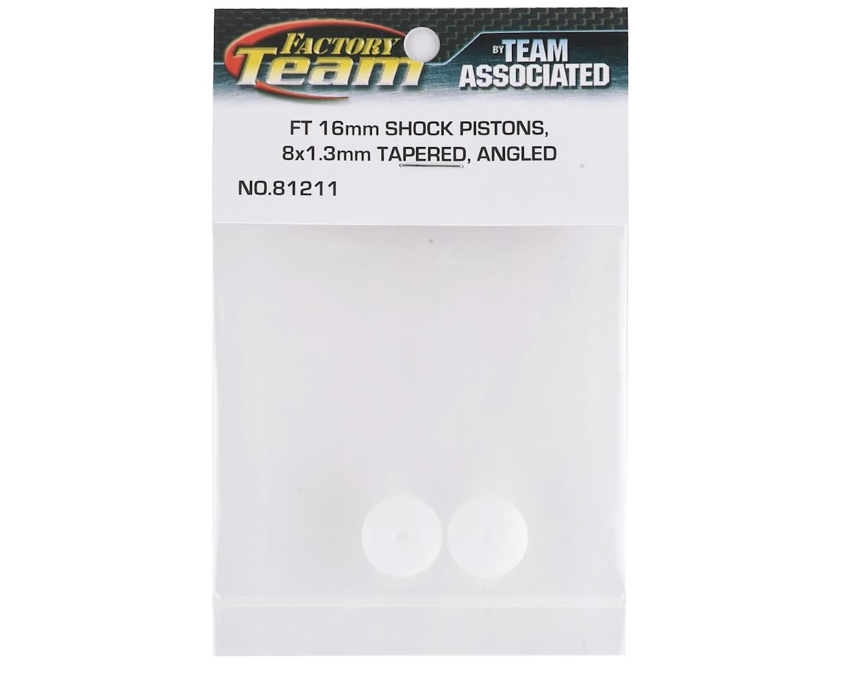 Team Associated Factory Team 16mm Big Bore Tapered Shock Piston (8x1.3mm) (2)