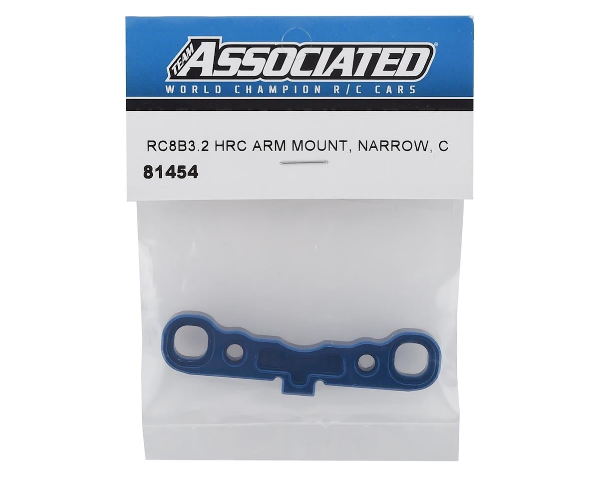 Team Associated RC8 B3.2 Aluminum HRC Narrow Arm Mount "C"