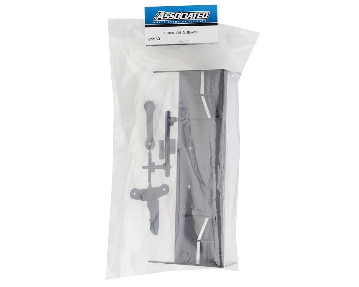 Team Associated RC8B4/RC8B4e 1/8 Wing (Black)