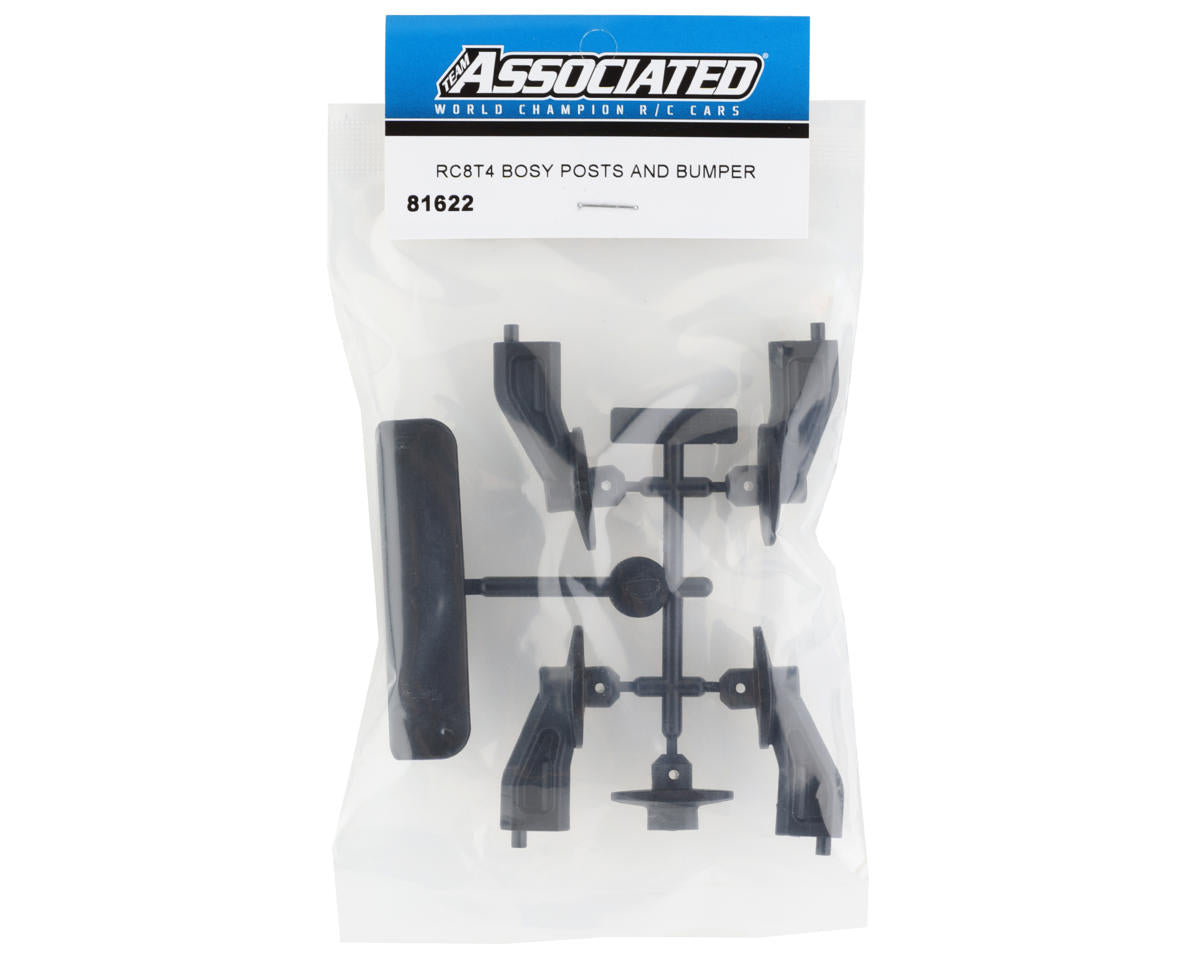Team Associated RC8T4 Body Posts & Bumper
