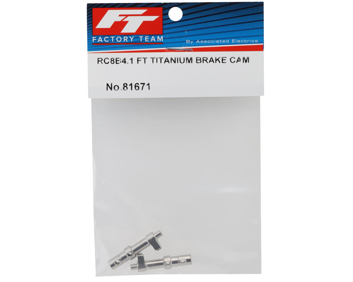 Team Associated RC8B4.1 Factory Team Titanium Brake Cams (2)