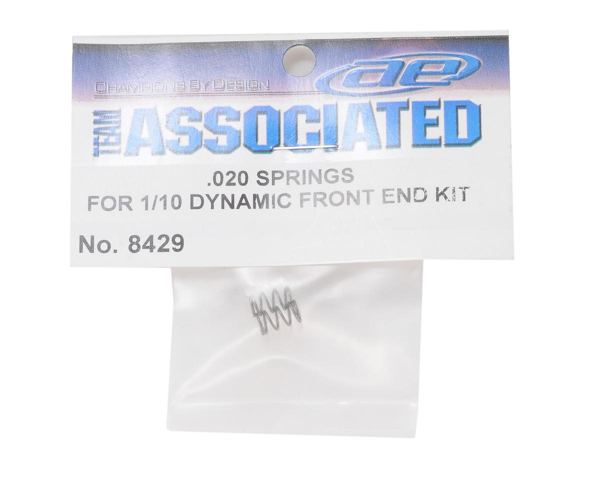 Team Associated Front Suspension Spring Set (.020)