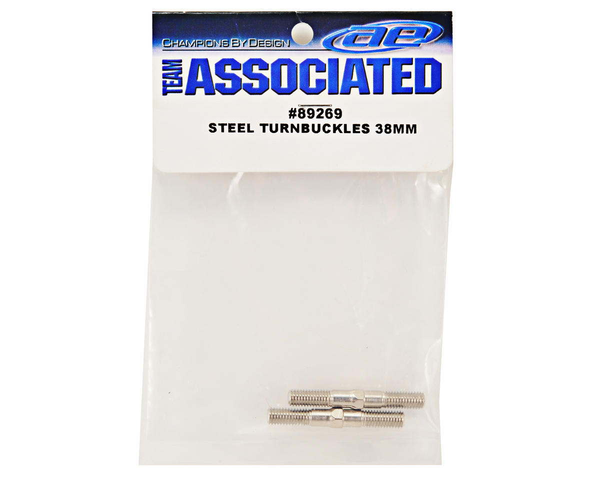 Team Associated 38mm Steel Turnbuckle Set (2)