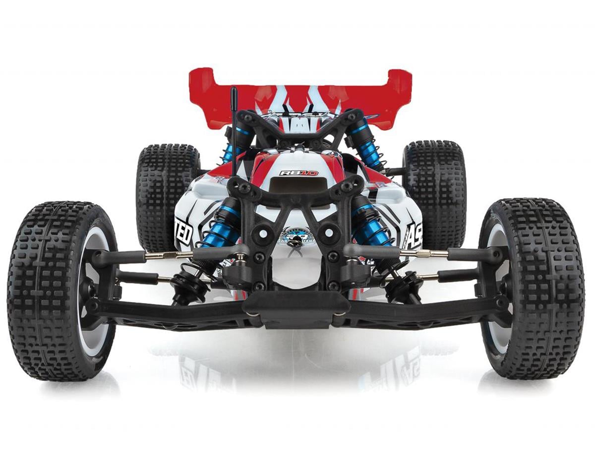 Team Associated RB10 RTR 1/10 Electric 2WD Brushless Buggy Combo (Red)