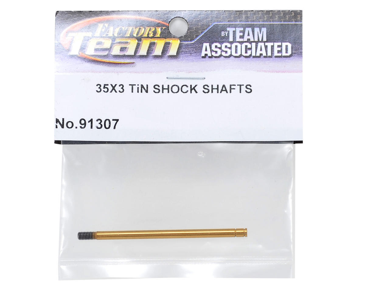 Team Associated 3X35mm Ti-Nitride 12mm Big Bore Shock Shaft (1)