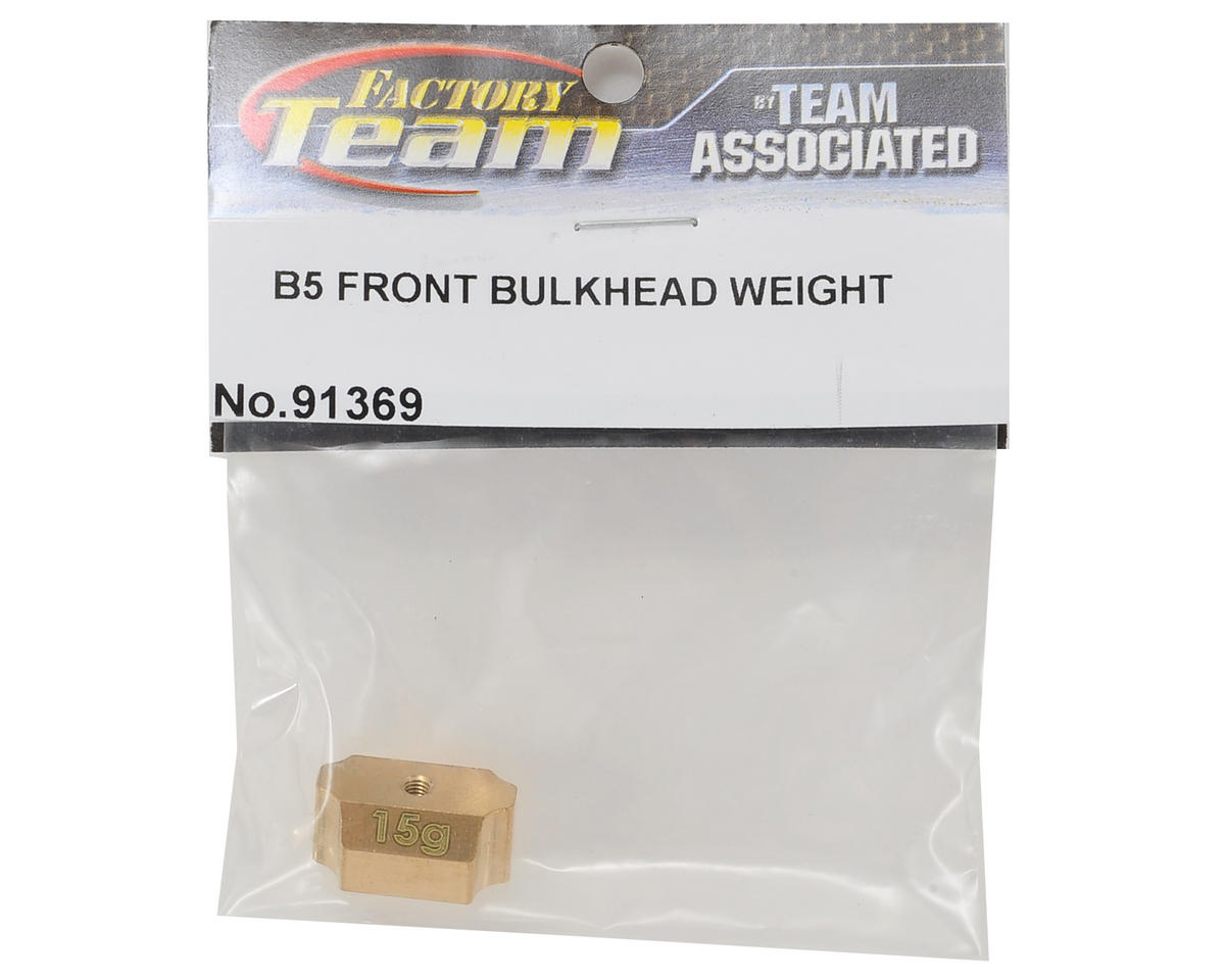 Team Associated Factory Team Front Bulkhead Weight (15g)
