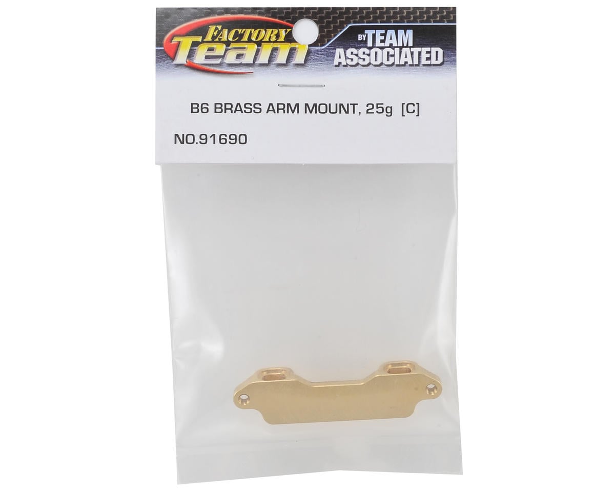 Team Associated B6 Brass "C" Arm Mount (25g)