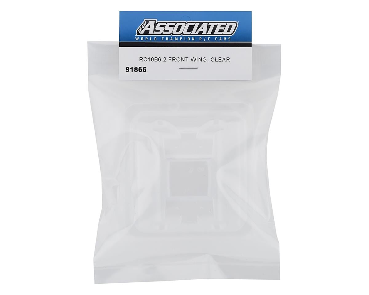 Team Associated RC10 B6.2 Front Wing (Clear) (2)