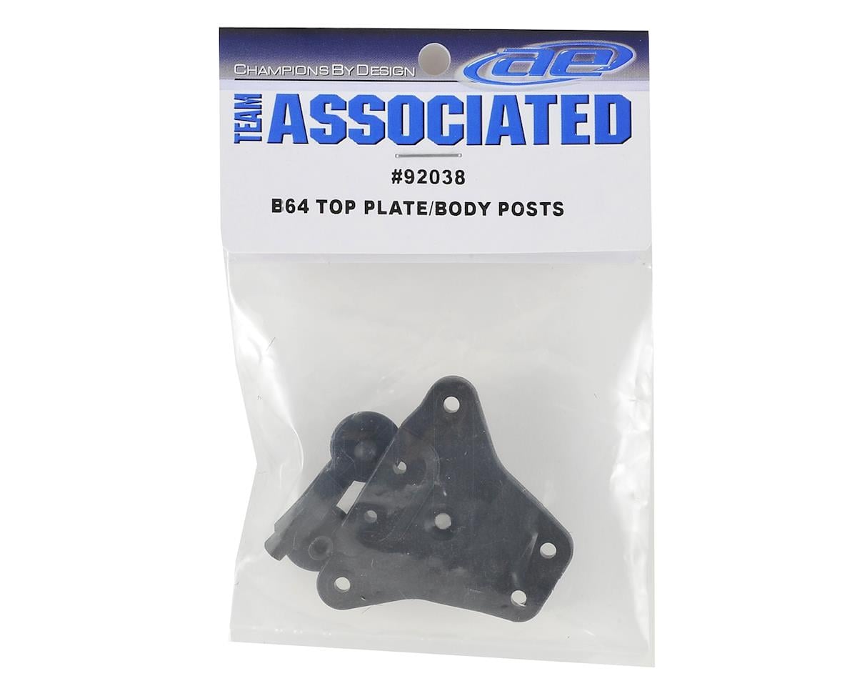 Team Associated B64 Top Plate & Body Posts