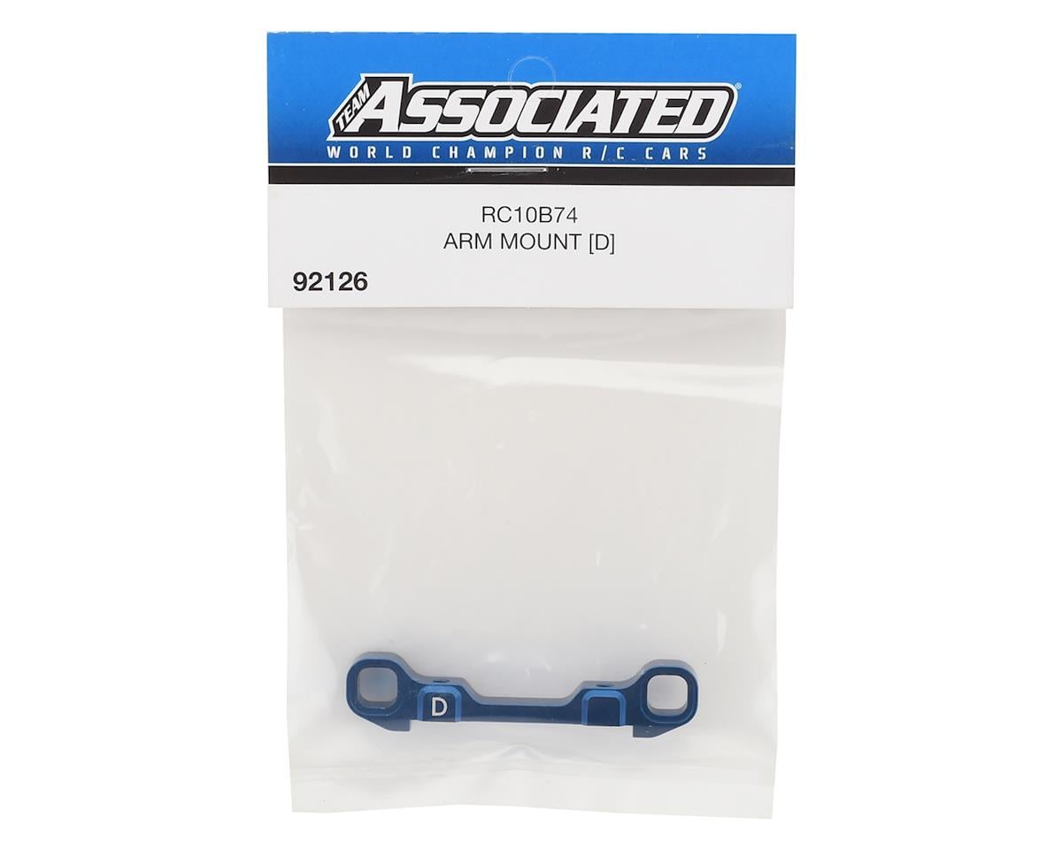 Team Associated RC10B74 Aluminum "D" Arm Mount