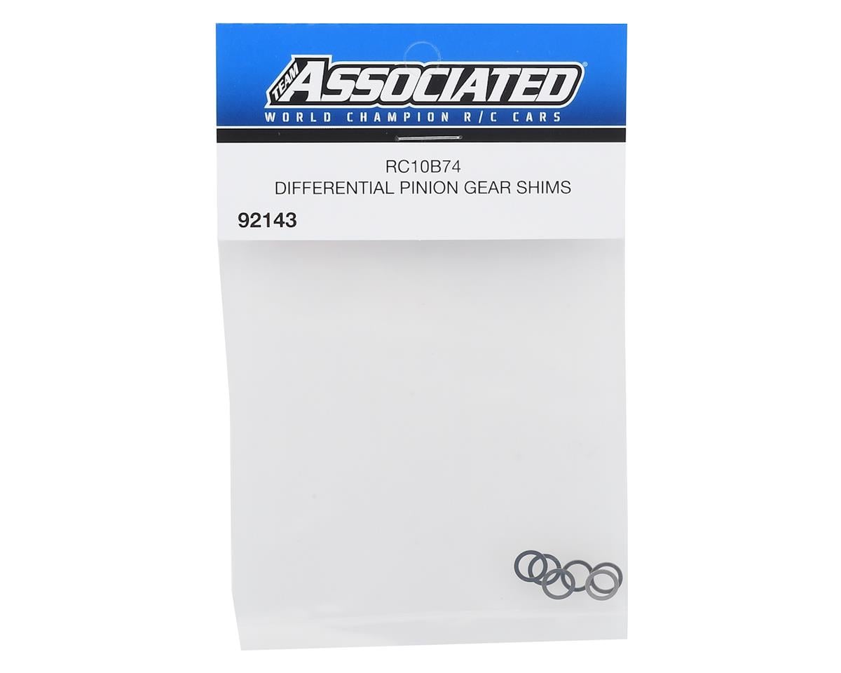 Team Associated RC10B74 Differential Pinion Gear Shims (6)