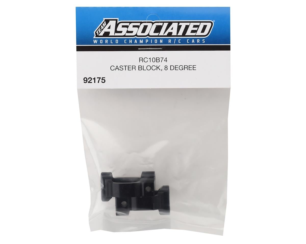 Team Associated B74 8° Aluminum Caster Block Set