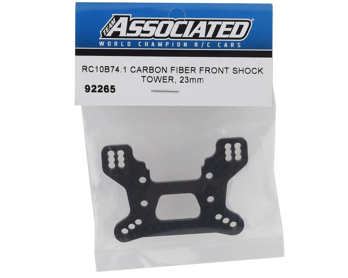 Team Associated RC10B74.1 23mm Carbon Fiber Front Shock Tower