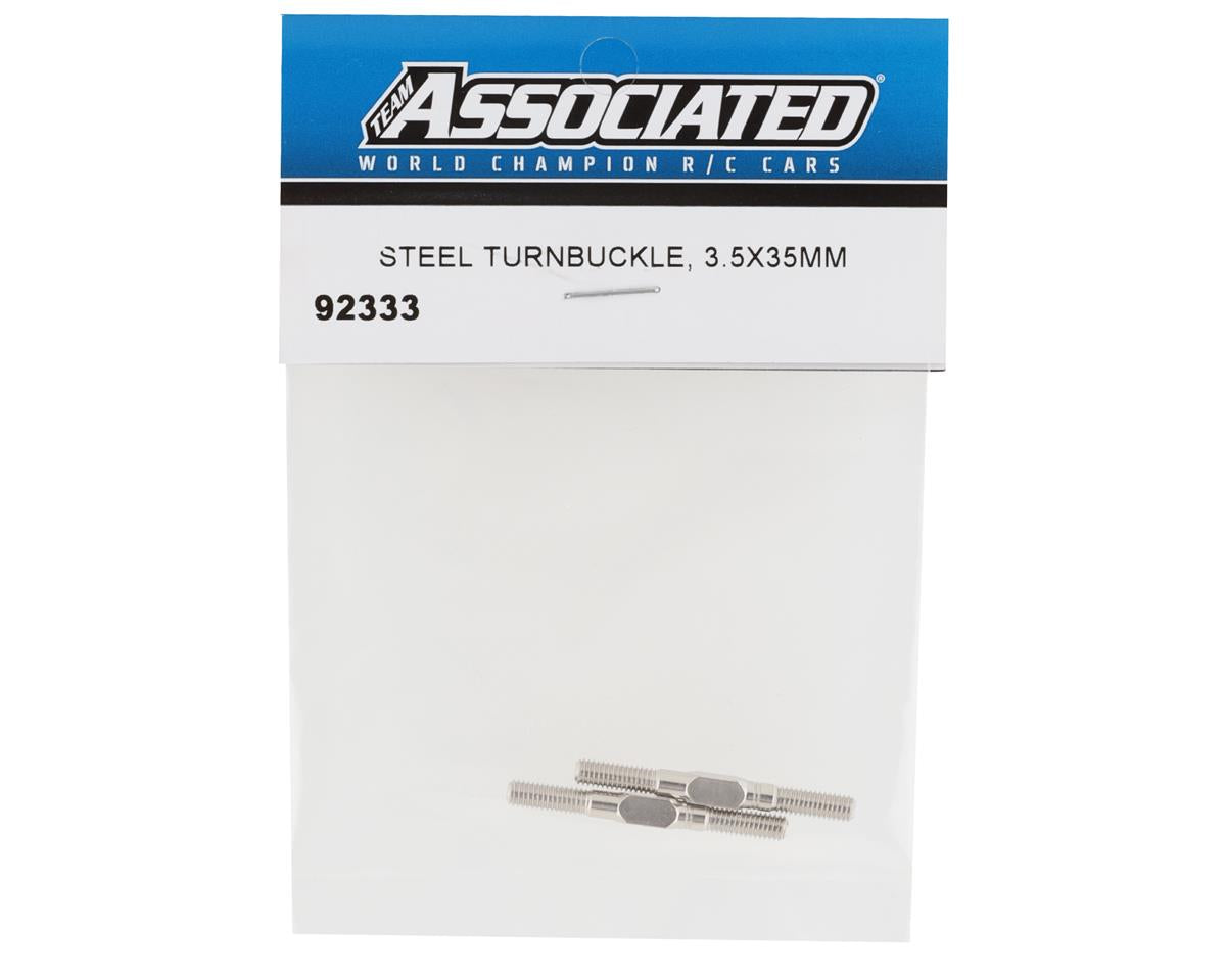 Team Associated 3.5x35mm Steel Turnbuckles (2)