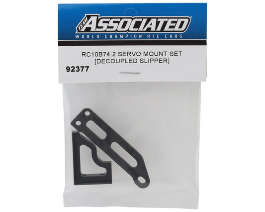 Team Associated RC10B74.2 Decoupled Slipper Carbon Fiber Servo Mount