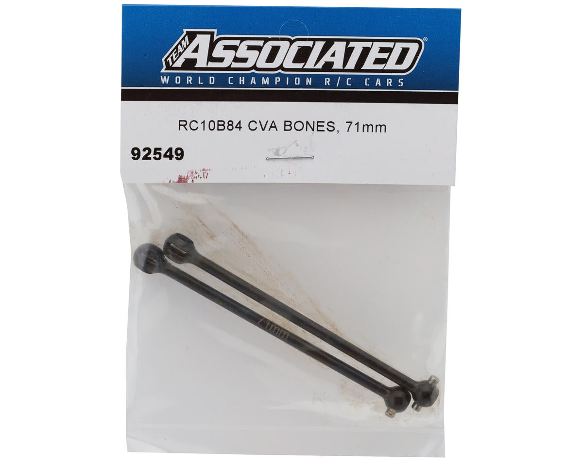 Team Associated RC10B84 HD CVA Bone (2) (71mm)