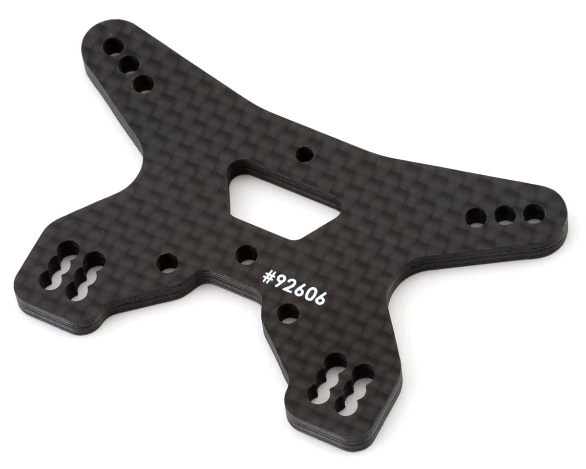 Team Associated RC10T84 Carbon Fiber Front Shock Tower (88.5mm Arm)