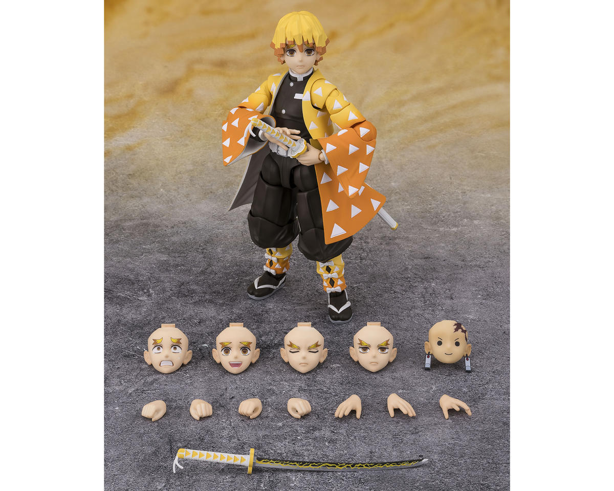 Bandai Tamashii Nations S.H. Figuarts Zenitsu Agatsuma "Demon Slayer: Kimetsu No