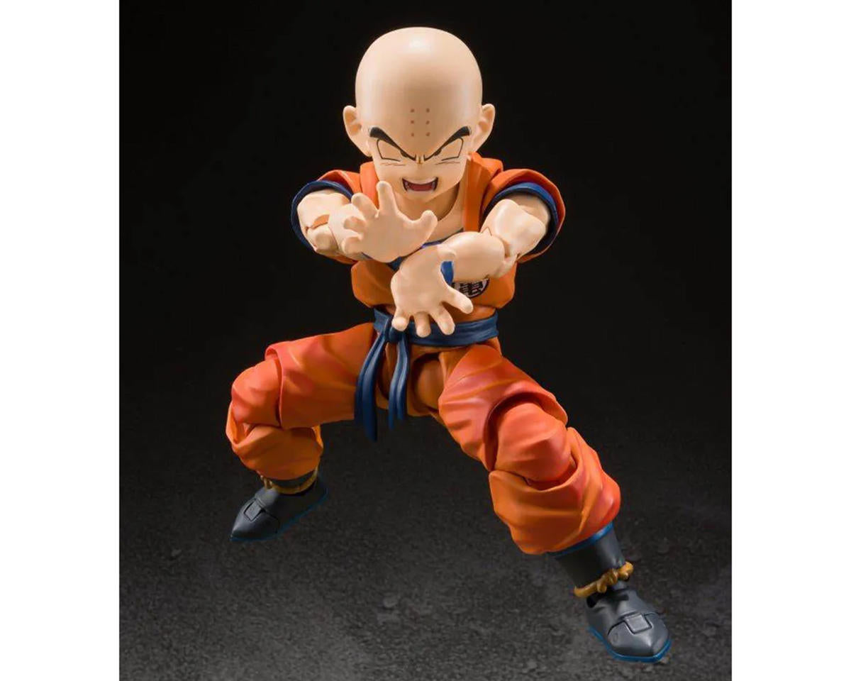 Bandai S.H. Figuarts "Dragon Ball Z" Krillin Earth's Strongest Man Action Figure