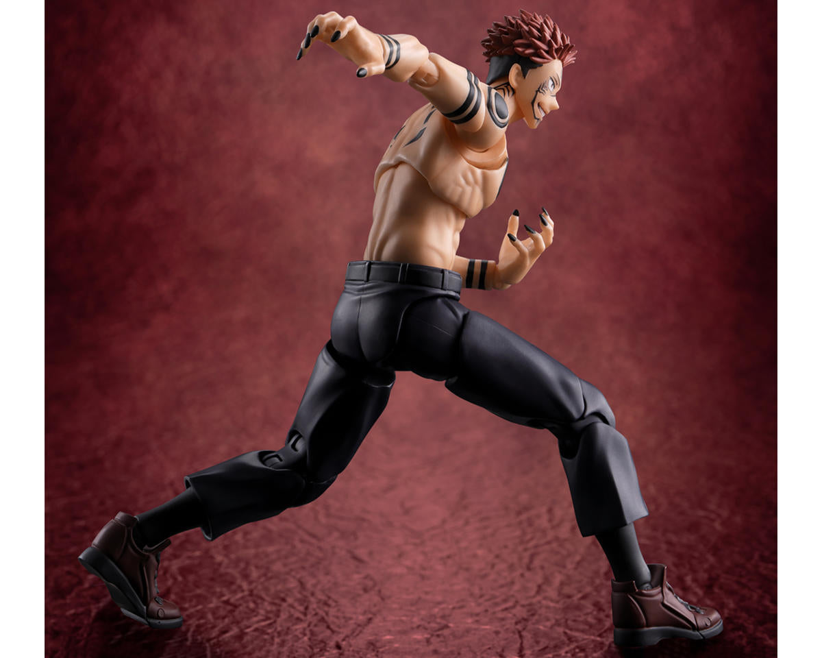 Bandai Tamashii Nations S.H. Figuarts Sukuna "Jujutsu Kaisen" Action Figure