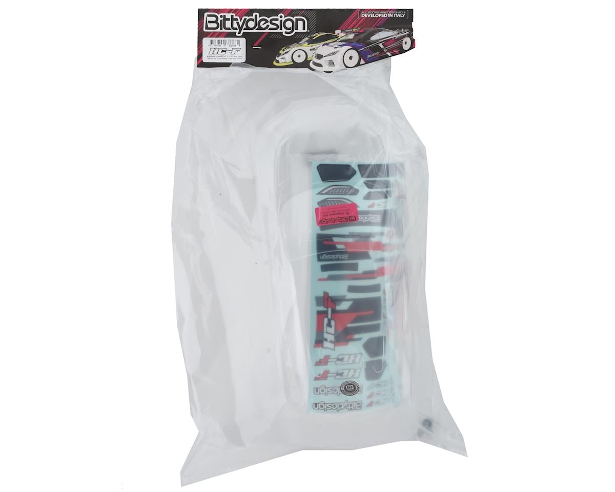 Bittydesign HC-F FWD Touring Car Body (Clear) (190mm)