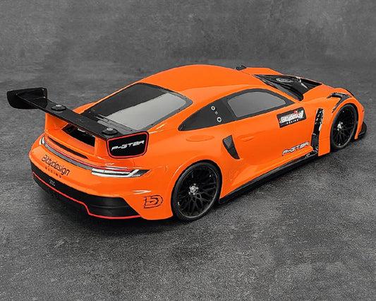 Bittydesign P-GT3R 1/10 GT On-Road Body (Clear) (190mm) (Light Weight)