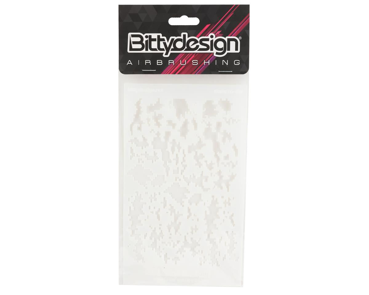 Bittydesign Vinyl Paint Stencil (Digital Camo)