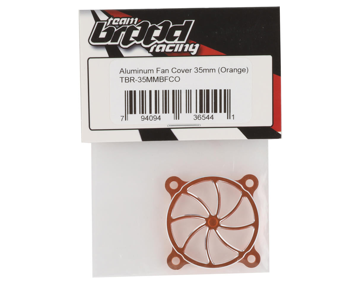 Team Brood Aluminum 35mm Fan Cover (Orange)